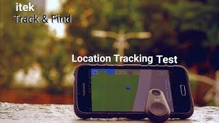 itek Track amp Find Real life Location Tracking Test [upl. by Ahselyt752]