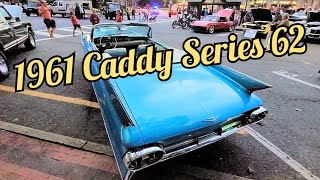 🦋 1961 Cadillac Series 62 Convertible  2024 Ridgewood Car Show classiccars landyachtz cadillac [upl. by Seymour69]