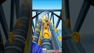 IShowSpeed Tries Subway Surfers [upl. by Ollopa366]