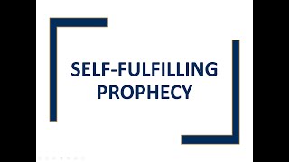 The SelfFulfilling Prophecy [upl. by Gillian]