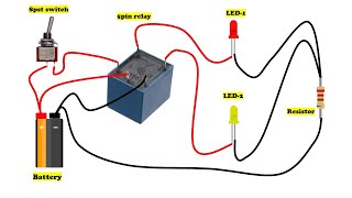 5 pin relay wiring diagram [upl. by Anisor669]