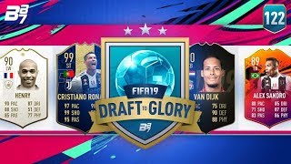 RETIRING THIS FORMATION  FIFA 19 DRAFT TO GLORY 122 [upl. by Dnar]