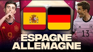 🔴 ESPAGNE  ALLEMAGNE 🇪🇸 🇩🇪  Les Allemands sous pression   WORLD CUP 2022  LIVEDIRECT [upl. by Nadiya156]