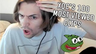 XQCs Top 100 Most Viewed Clips of ALL TIME [upl. by Monika]