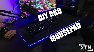 DIY Extended RGB Mousepad [upl. by Abell]