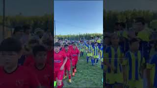 🐞💂Genial recibimiento en categoría 2013 Fútbol Infantil Inferiores [upl. by Ronal]