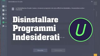 Come Forzare La Disinstallazione di Qualsiasi Programma su PC  TUTORIAL IOBit Uninstaller 10 [upl. by Cecile]