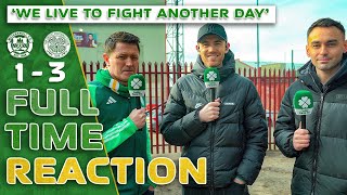 Motherwell 13 Celtic  We Live to Fight Another Day  FullTime Reaction [upl. by Ayot]