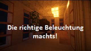 Minecraft Tutorial 23  Lichtschalter 162 deutsch GERMAN [upl. by Keon927]