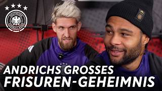 Andrichs Pizza wird anders  Aufn Kaffee mit Robert Andrich amp Serge Gnabry [upl. by Staw]