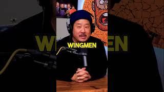 WINGMEN Secrets How Bobby Lee and Andrew Santino dating hilarious badfriendspodcast funny [upl. by Ynej]