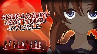 Reupload【AMV】Rena Ryuugu  Invisible Higurashi no Naku Koro ni  When They Cry ひぐらしのなく頃に [upl. by Hyacinthie92]