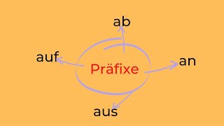 Alemão aula 86  Präfixe an ab auf und aus Prefixos an ab auf e aus [upl. by Niccolo542]