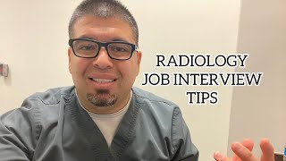 RADIOLOGY TECHNOLOGIST JOB INTERVIEW TIPS ☢️ [upl. by Adnanref20]