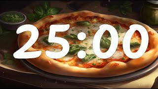 25 Minute Timer Pizza [upl. by Nosredna395]