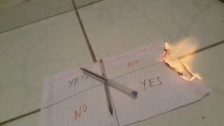 Charlie Charlie challenge  fiz e o diabo veio vejam [upl. by Giglio316]