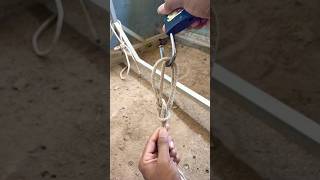 how to knot tie rope diyrope ropework knot knotwork [upl. by Chubb]