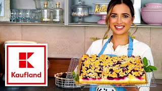 ZwetschgenRezept  Pflaumenkuchen mit Streusel und Pudding  Kikis Kitchen [upl. by Ahtelat83]