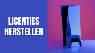 Kun je een game niet openen op je PS5 Probeer de licentie te herstellen [upl. by Kuebbing]