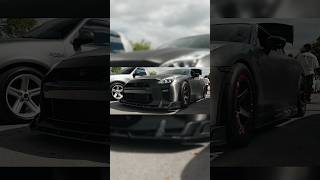 Satin Black Nissan GTR gtr nissanGTR r35 GTRNismo [upl. by Hynes]