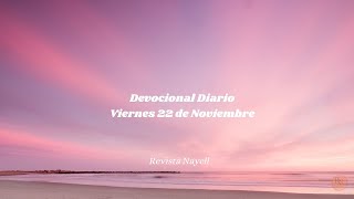 Devocional del 22 de Noviembre de 2024  Salmos 277 biblia versodeldia versiculobiblico [upl. by Clement]