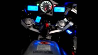 Contamarce GPT 3001 honda vfr 800 vtec voltometro [upl. by Cornwell970]