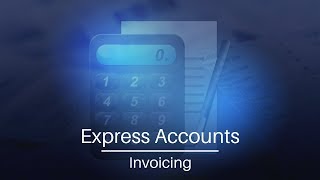 How to Create Invoices  Express Accounts Accounting Software Tutorial [upl. by Lienhard388]