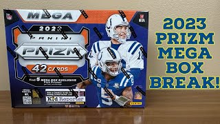 2023 Panini Prizm Football Mega Box Break [upl. by Minerva698]