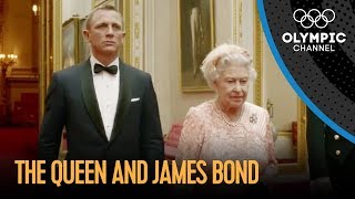 James Bond and The Queen London 2012 Performance [upl. by Nedlog]