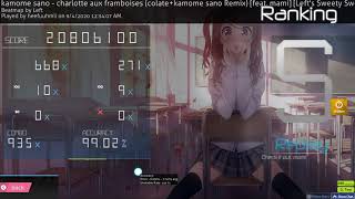 kamome sano  charlotte aux framboises Lefts Sweety Sweety Extra 64 HD 9902 FC [upl. by Aloysius]