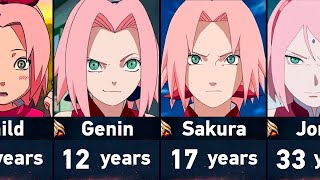 Evolution of Sakura Haruno in Naruto and Boruto [upl. by Hound]