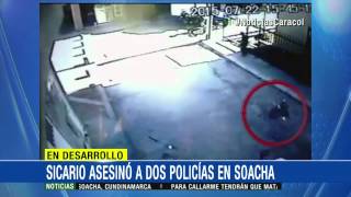 Ante un juez sicario que mató a dos policías a sangre fría en Soacha 23 julio 2015 [upl. by Htiek]