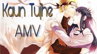 Naruto amp Hinata AMV Hindi  Kaun Tujhe [upl. by Dolf]