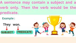 Subject and Predicate  English Grammar  Homework Section [upl. by Yeruoc770]