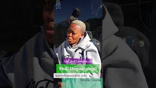 UBuntu Bridge skit in Hogsback Eastern Cape [upl. by Maillij70]