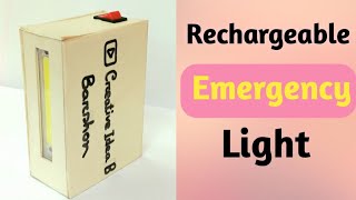 New Design  Emergency Light  Powerful battery 🔋  Creative Idea B [upl. by Adahsar503]