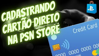 Erro Cadastro Cartão Crédito Psn Store  Testando Direto Pelo Browser [upl. by Llorrac]