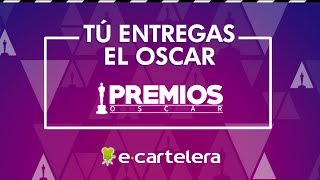 Tú entregas el Oscar  Premios Oscar [upl. by Eilhsa]