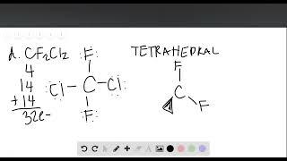 Write Lewis structures and predict whether each of the following is polar or nonpolar a exists as b [upl. by Teriann726]