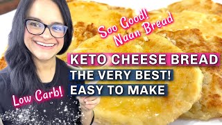 The very best Keto Cheese Naan Bread  Easy to make low carb goodness Adults and kids love it [upl. by Digdirb]