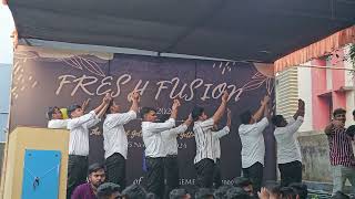 fresher dance in college😍 [upl. by Ydnew]