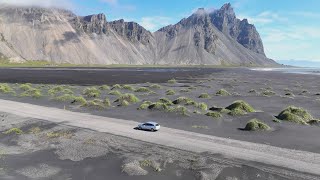 Jokulsarlon Iceland Islandia Glacier Stokknes Vestrahorn Road 1 Drone and Insta 360 [upl. by Martreb]