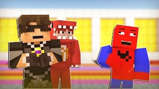 Minecraft Animation  FIGHTING THE COPYRIGHT COP [upl. by Melinde]