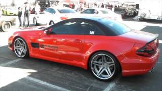 DUBSandTIREScom Mercedes SL on concave wheel Asanti Forgiato TSW Rims [upl. by Zsa]