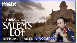 Salems Lot  Official Trailer Reaction [upl. by Eninahpets]