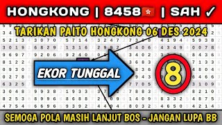 PREDIKSI HK 6 DESEMBER 2024  BOCORAN TOGEL HONGKONG MALAM INI  RUMUS KEPALA EKOR HK JITU [upl. by Nilekcaj]