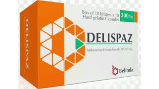 DELISPAZ Capsule Mebeverine Hydrochloride BP 200 mg [upl. by Aihsenor952]