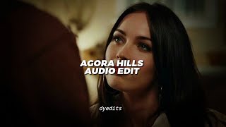 agora hills  doja cat edit audio [upl. by Parnell]