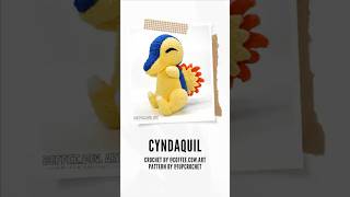 Start to Finish Crochet Cyndaquil [upl. by Asirak236]