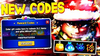 2024 ALL WORKING CODES FOR BLOX FRUITS ROBLOX BLOX FRUITS CODES 2024 [upl. by Annadal]